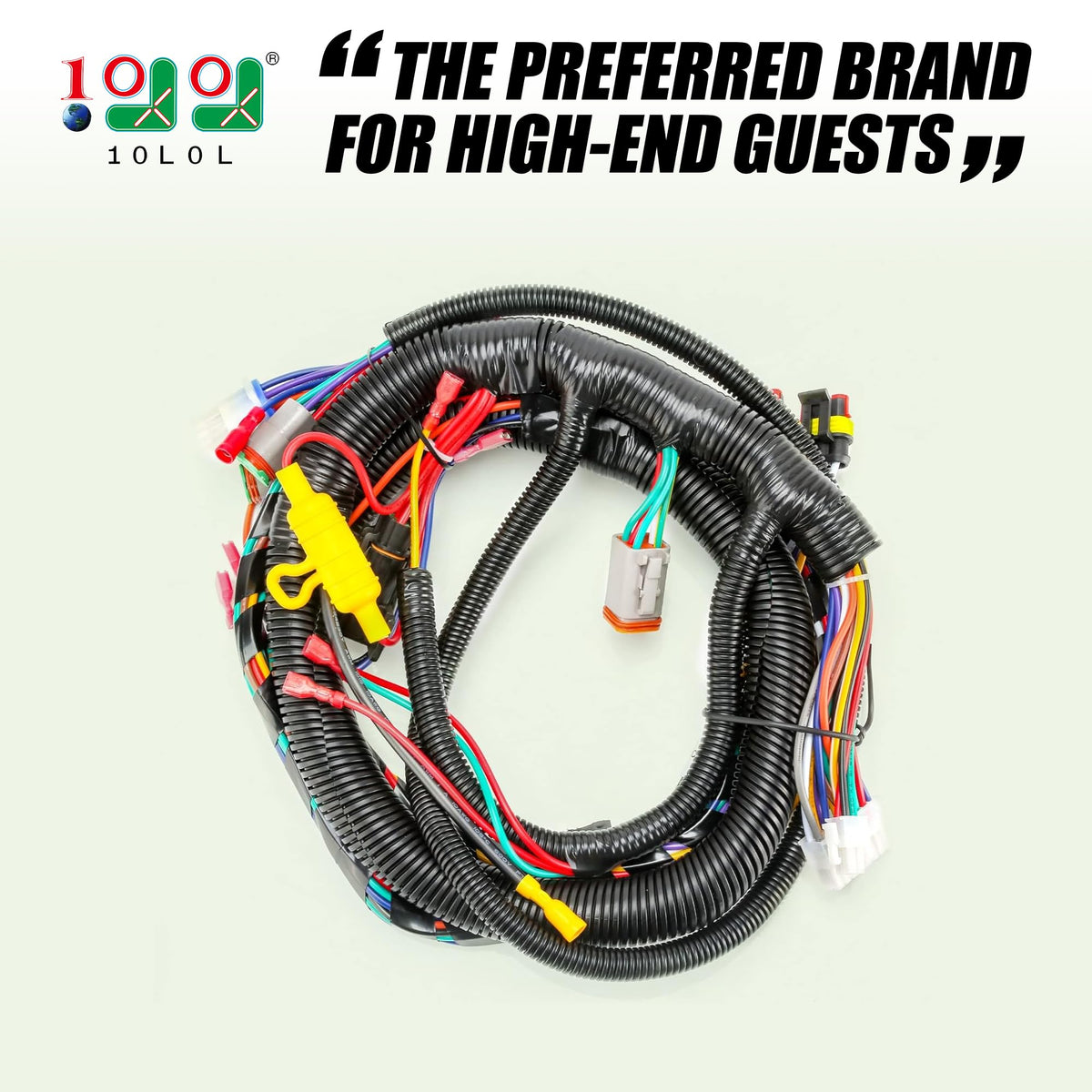 10L0L plug-and-play connectors shown for easy install