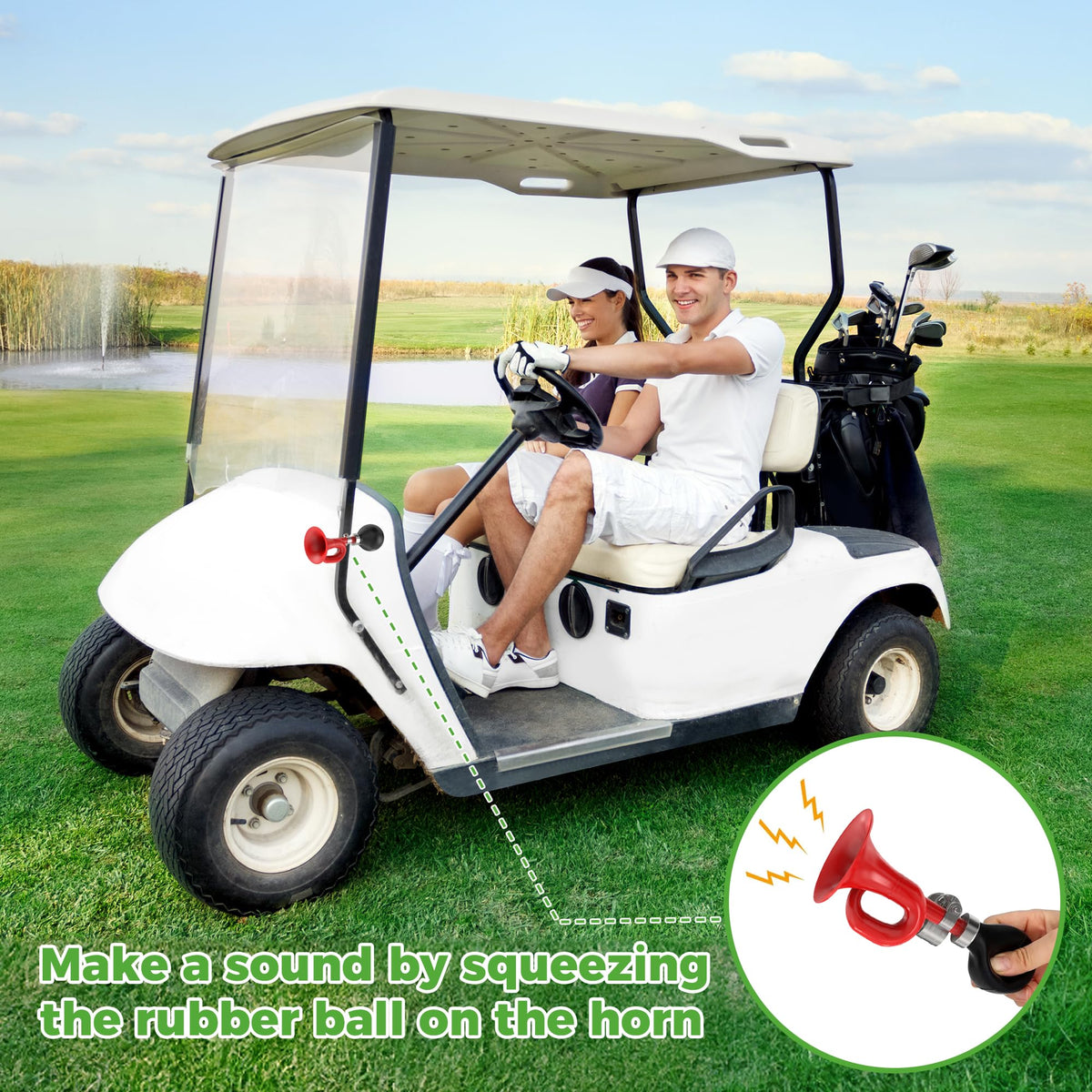 10L0L polished stainless steel air horn provides durable, weather-resistant performance.