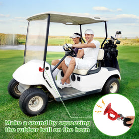 10L0L polished stainless steel air horn provides durable, weather-resistant performance.