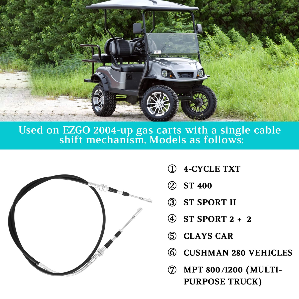 10L0L polyethylene-conduit on shift cable, durable protection during rides.