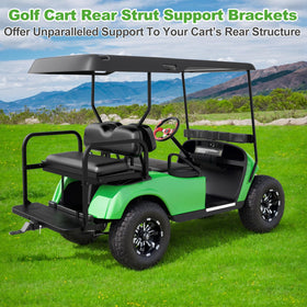 Powder-coated 10L0L brackets resist weather and corrosion on EZGO TXT 88-inch top