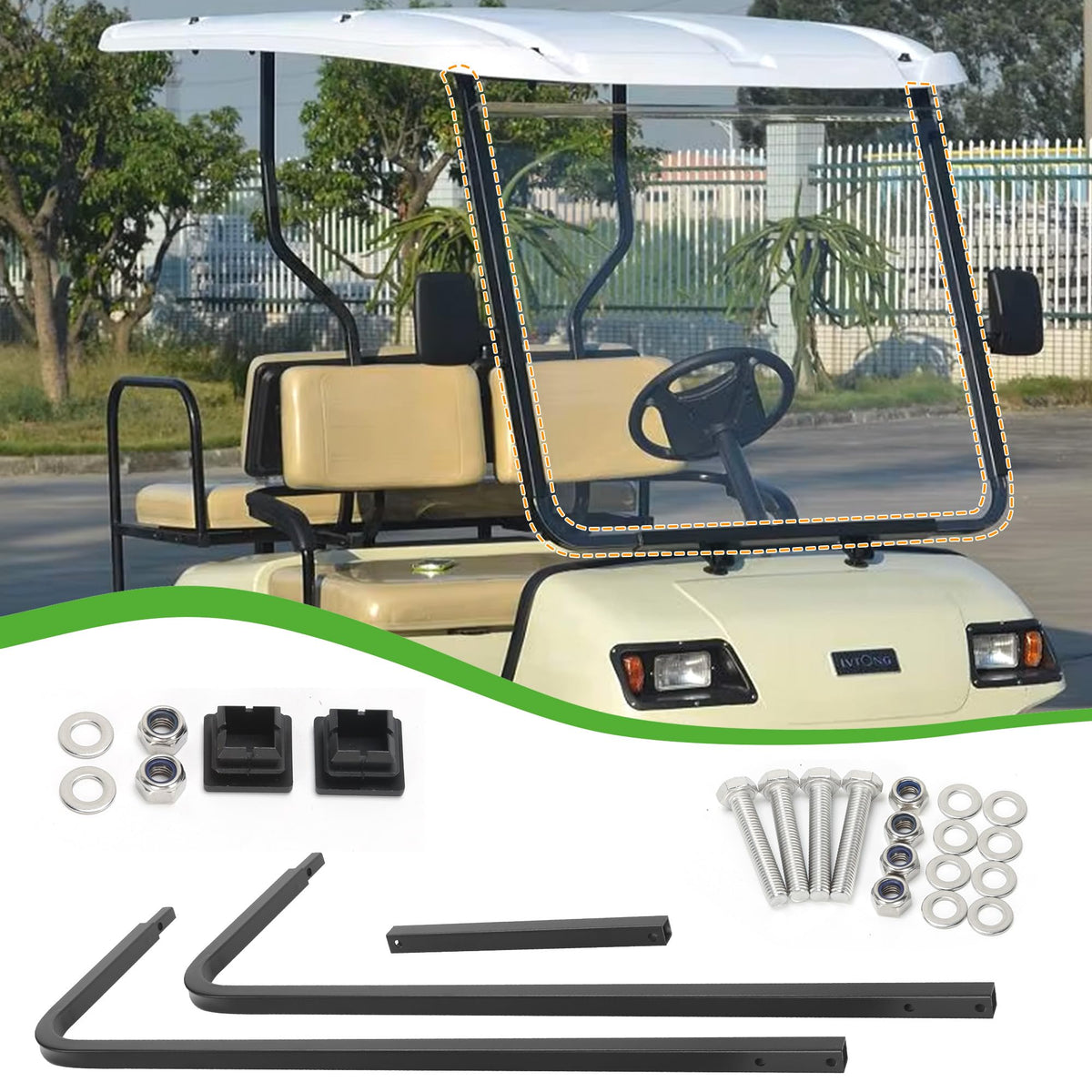 10L0L powder-coated iron alloy finish resists rust and weathering.