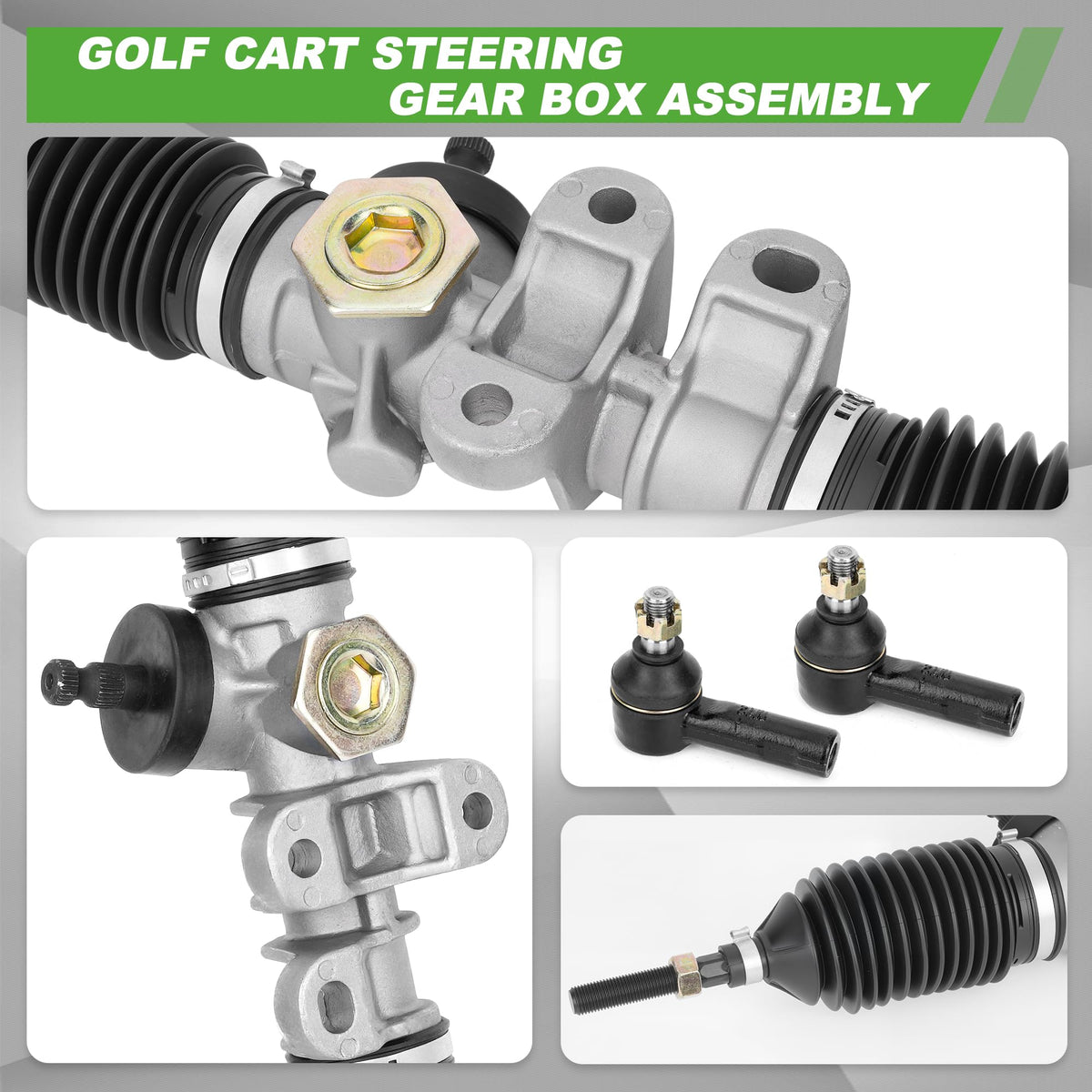 10l0l precise gear ratios provide confident, responsive steering in tight maneuvers.