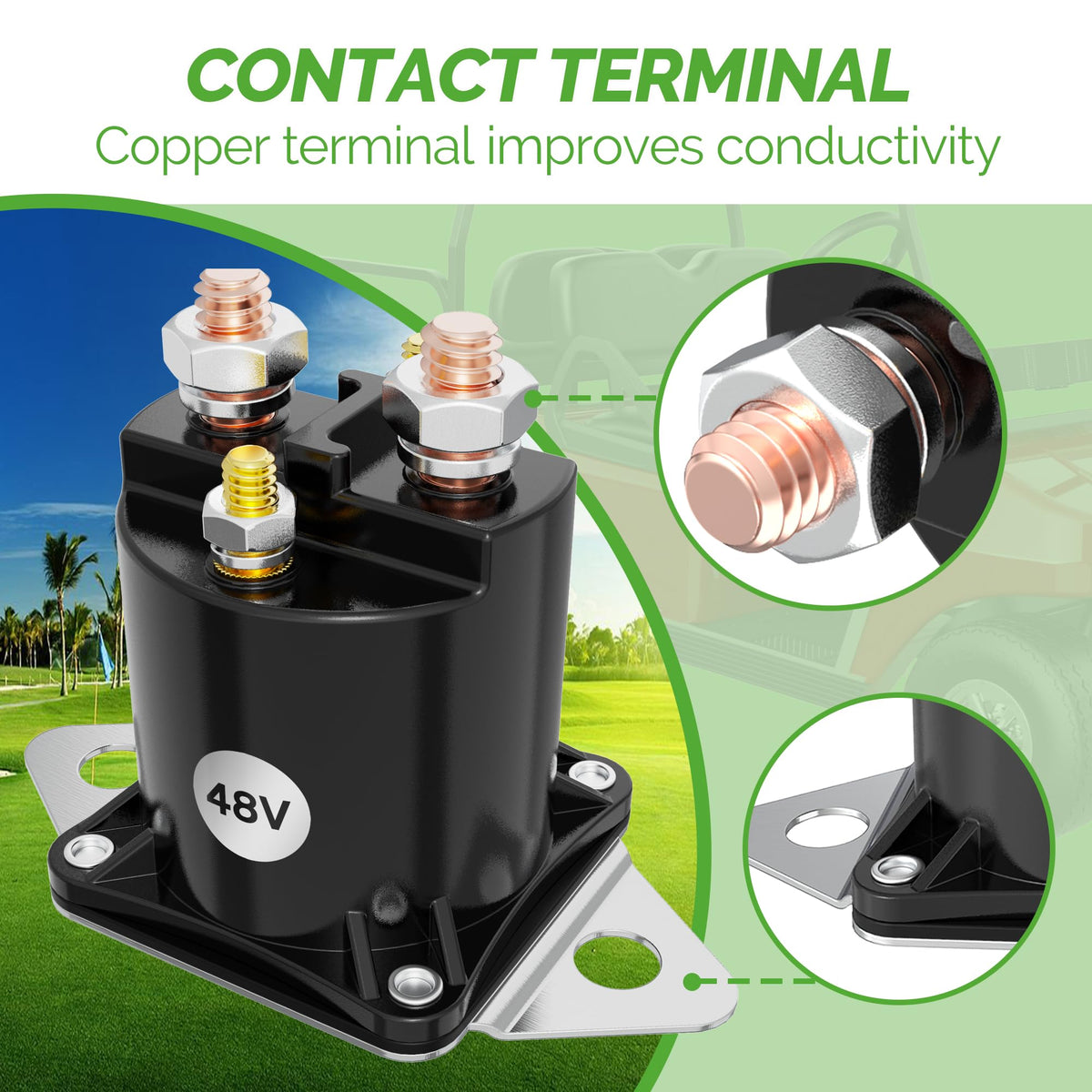 10L0L Precision engineered solenoid delivers direct replacement fit.