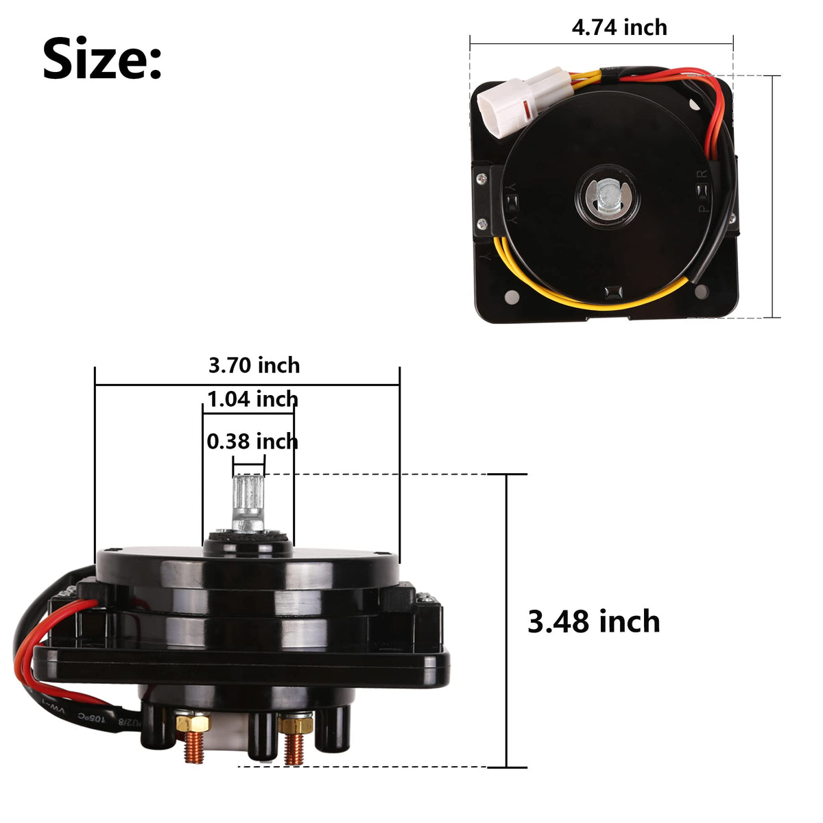 OEM-style 10L0L replacement switch designed for precise cart control.