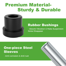 10L0L premium rubber bushings deliver long-lasting suspension durability