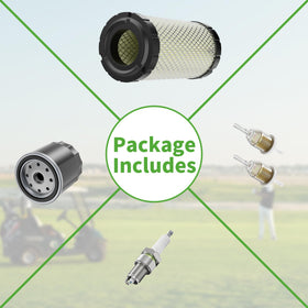 10L0L tune up kit laid out for easy DIY installation.