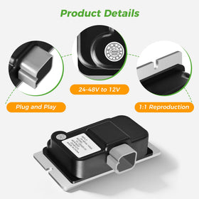 10L0L protection circuit guards against overload, short circuits, and overheating.