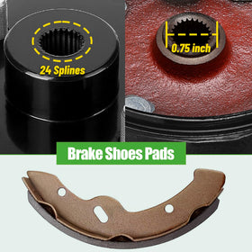 10L0L quality brake parts for EZGO TXT provide reliable service.