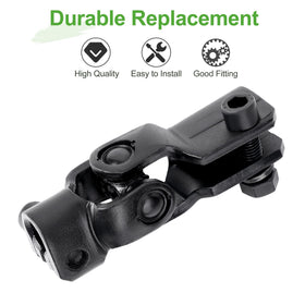 10L0L Rack and pinion link maintains steering wheel connection.