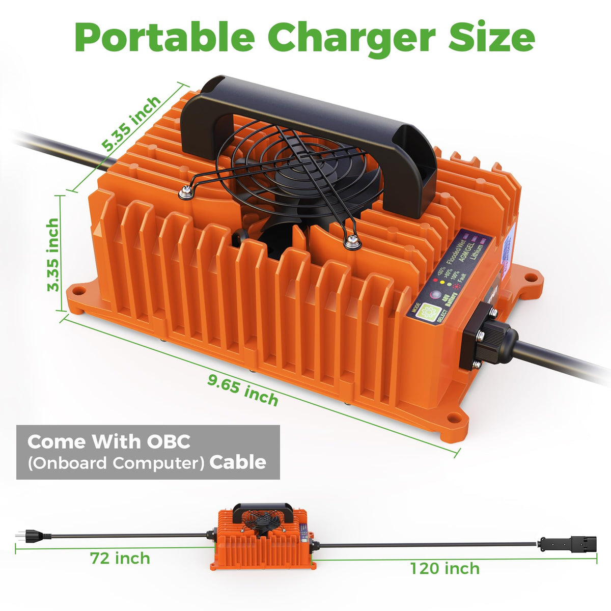 10L0L fast charging up to 10 hours for quick readiness