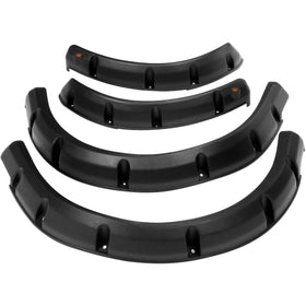 10L0L rear amber reflector on fender flare enhances night visibility