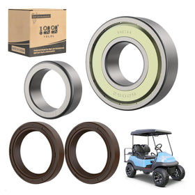 10L0L rear axle bearing kit for Club Car DS/Precedent, supports reliable operation