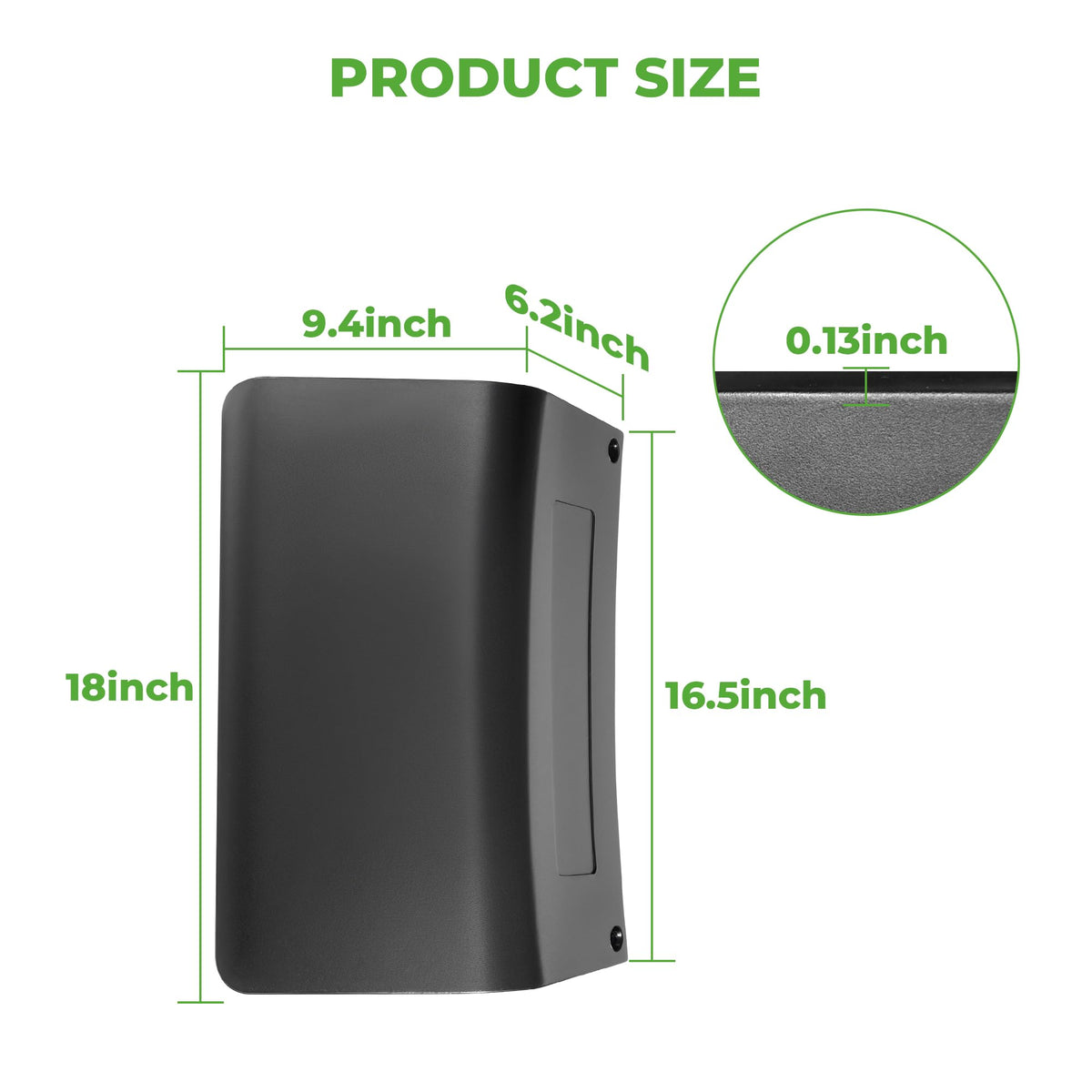 10L0L rear body protection panel for Yamaha Drive 2 2017+