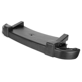 10L0L golf cart rear bumper with textured black finish enhances durability.