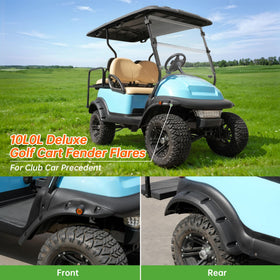 10L0L rear fender flare for Club Car Precedent enhances style and protection