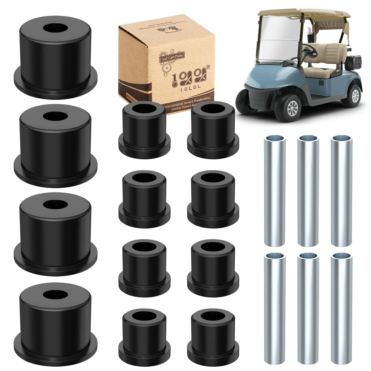 10L0L EZGO RXV two-springs view shows comprehensive kit coverage