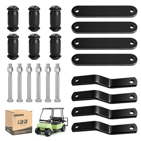 10L0L rear leaf spring repair kit for Club Car DS improves ride stability and control