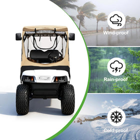 10L0L rear panel access keeps clubs reachable while staying protected.