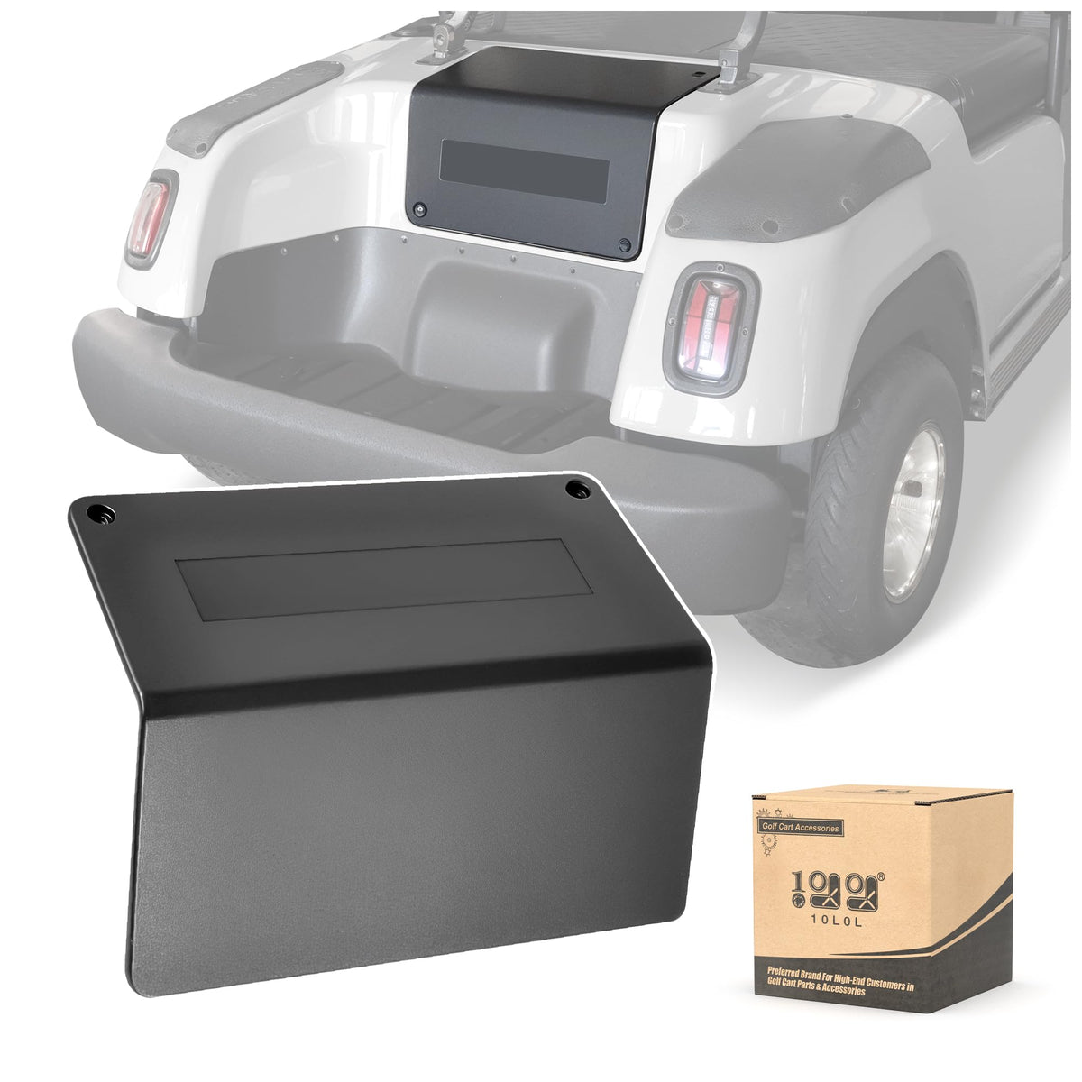 10L0L rear access panel installed on Yamaha G14, protecting the rear body