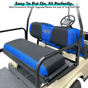 10L0L rear seat backrest cover with anti-slip surface