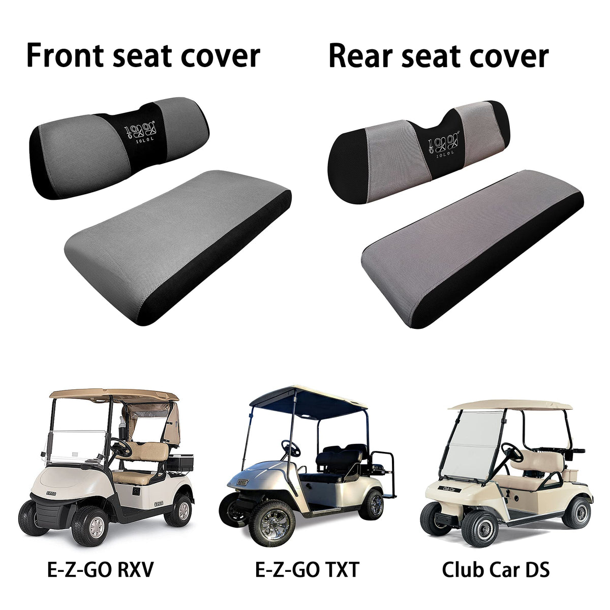 10L0L rear seat backrest cover provides a sleek, renewed look.