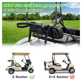 10L0L rear-seat bracket maintains a clean, secure mount for compatible carts