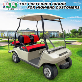 10L0L rear seat cover for EZGO TXT protects against wear