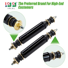 10L0L rear shocks for Club Car Precedent improve stability on uneven surfaces