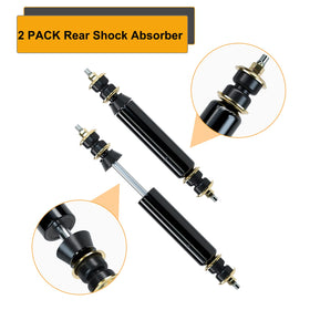 10L0L rear shock absorber for Club Car DS electric enhances stability