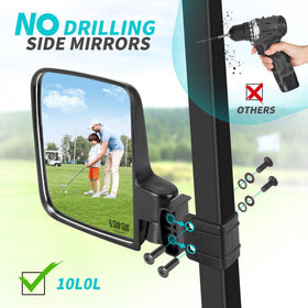 10L0L rear-view mirror 270-degree rotation for full rear visibility
