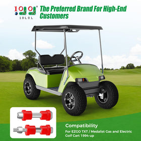 Red bushings and sleeves deliver durable, quiet operation in our complete kit.