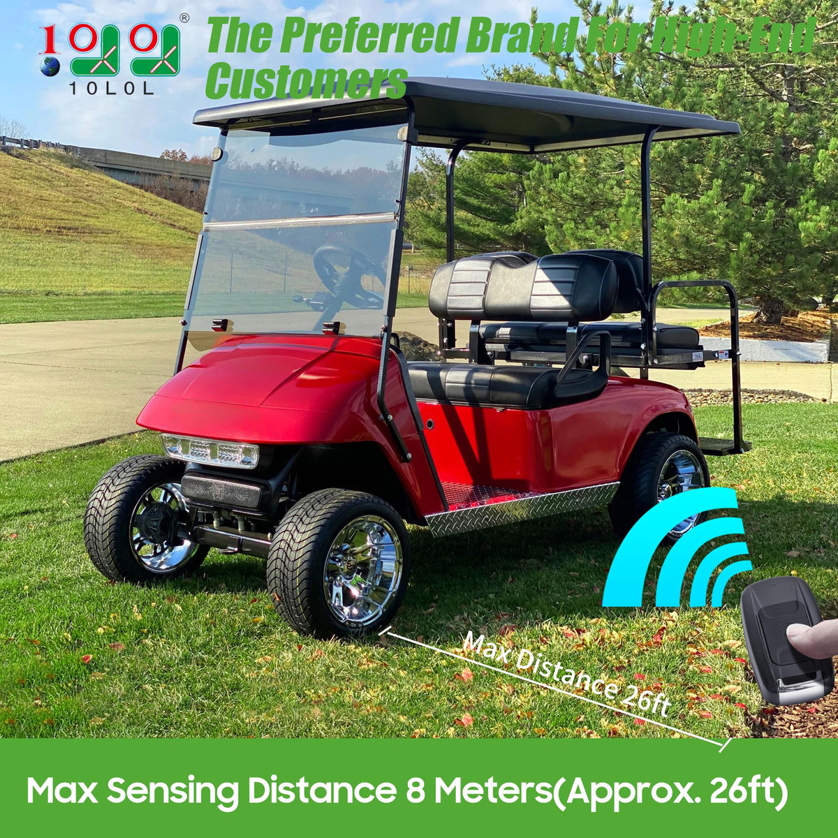 10L0L remote keyless access image shows easy cart starts without keys
