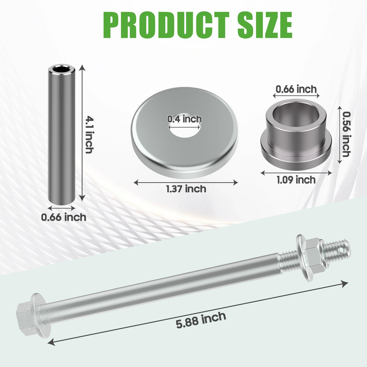 10L0L repair kit contents displayed for easy identification during install.