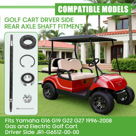 10L0L replacement parts kit contents for Yamaha including pin, nut, bearings and seals.
