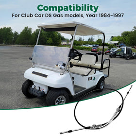 10L0L OEM 1013085 replacement shift cable for Club Car DS, reliable upgrade.