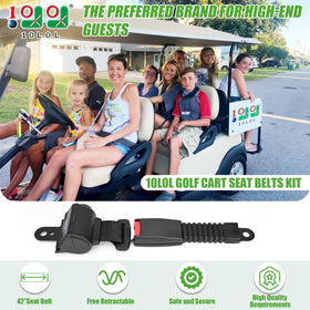 10L0L retractable seat belt rear assembly demonstrates versatile rear-seat protection.