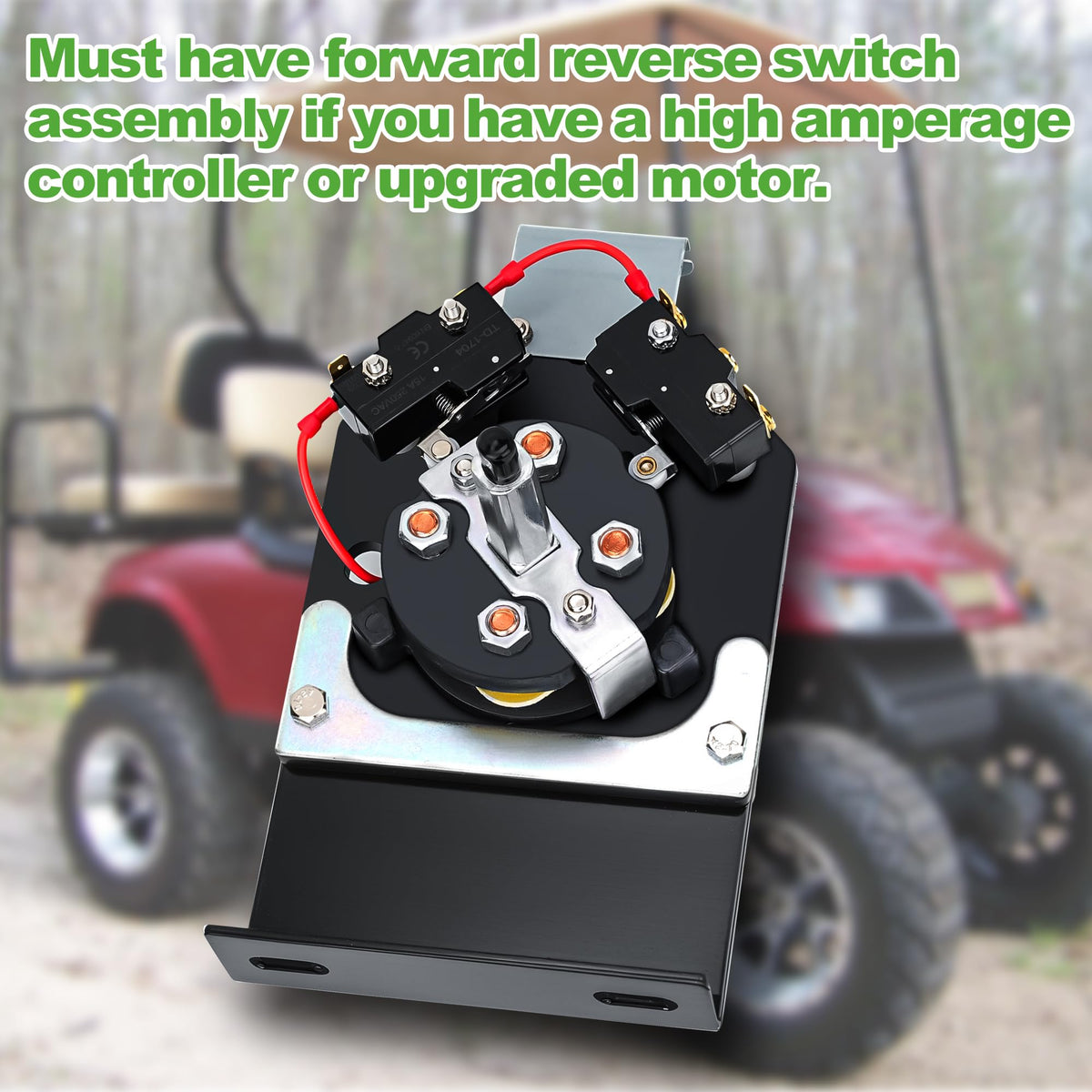 10L0L reverse buzzer component included for audible switch feedback