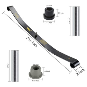 10L0L included spacers and bushings enable precise alignment during install