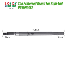 10L0L right rear splined axle for EZGO TXT 1994-2013 emphasizes OEM compatibility
