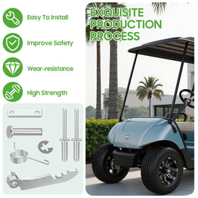 10L0L rivet pack supports secure brake assembly.