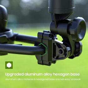 10L0L 180-degree rotate capability demonstrates versatile angling for sun protection.