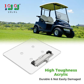 10L0L rubber base protects scorecards from damage