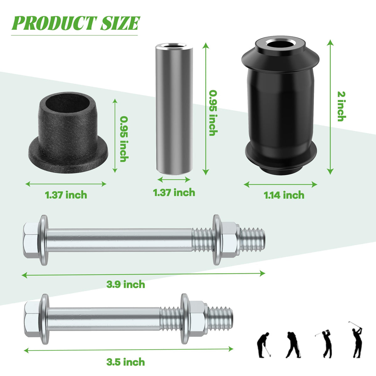 10l0l rubber sleeves closeup emphasizes durability and long service life.