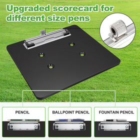 10L0L rubberized clip protects cart surface during rides.