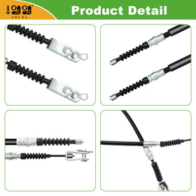 10L0L rust-proof finish helps extend golf cart brake cable life.