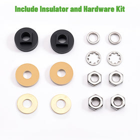 10L0L brush kit features rustproof metal construction for durability.