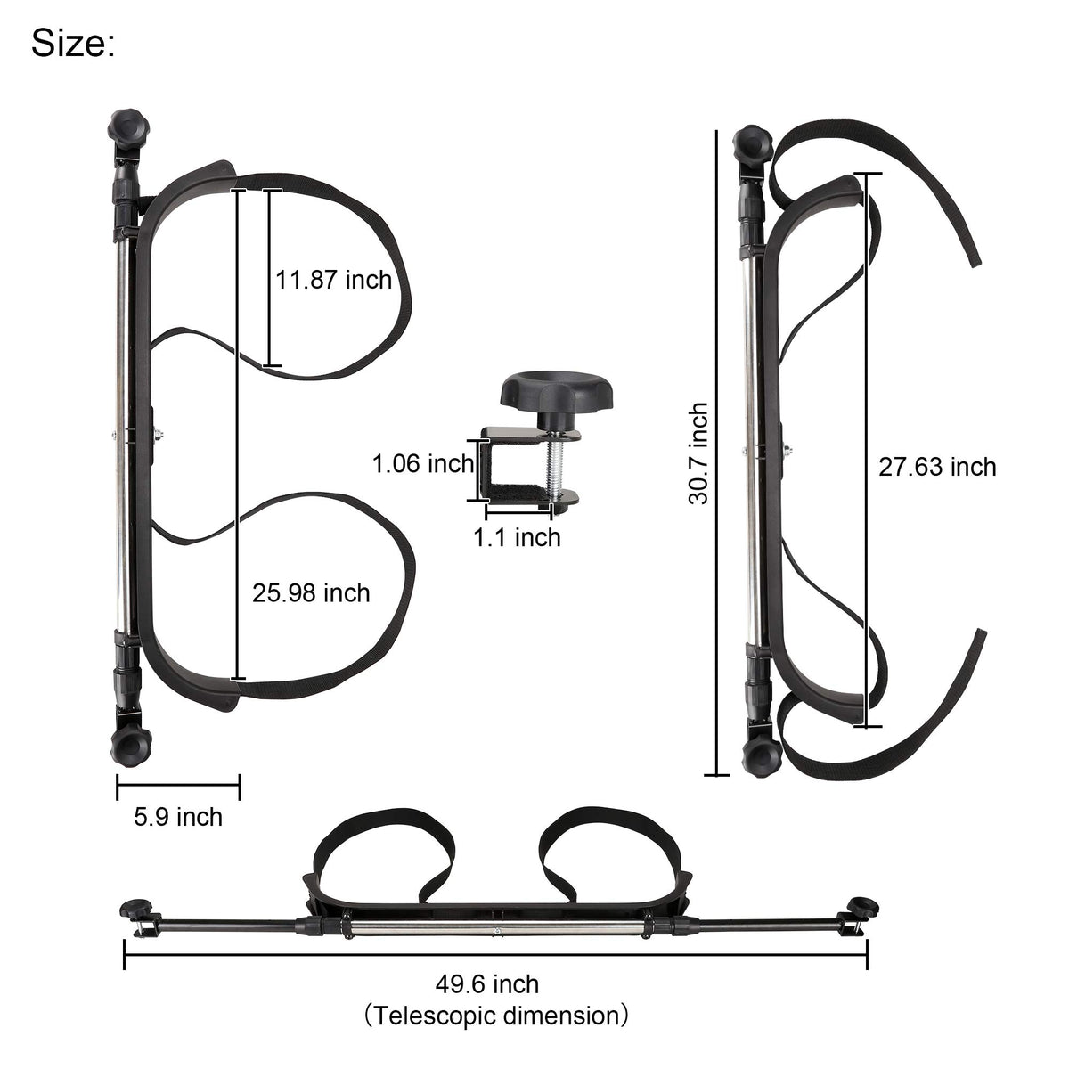 10L0L rustproof metal frame resists weather exposure on golf carts.