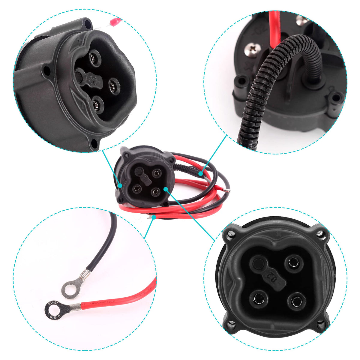 10L0L safety focused design reduces contact issues during charging