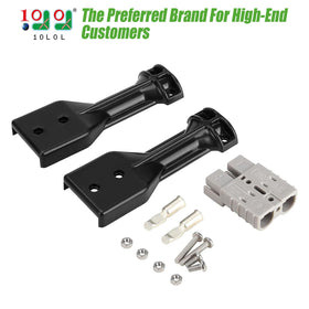 10L0L SB50 connector housing with pins for EZGO chargers.